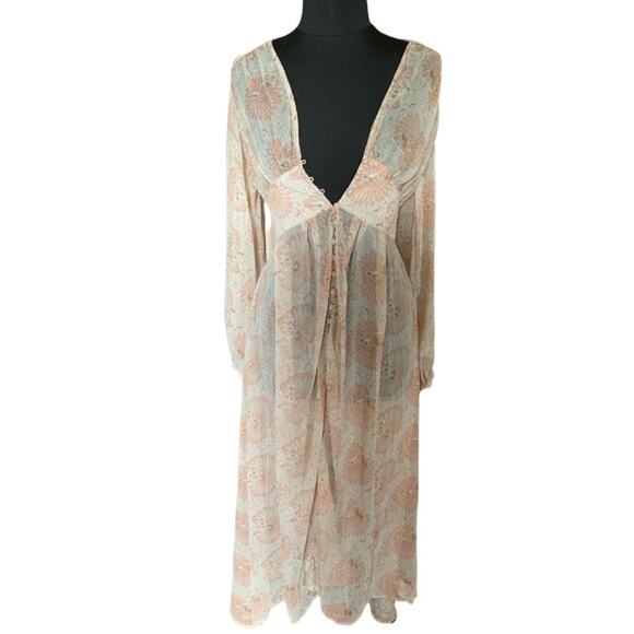 FREE PEOPLE Passion Flower Duster-XS - Picture 6 of 8